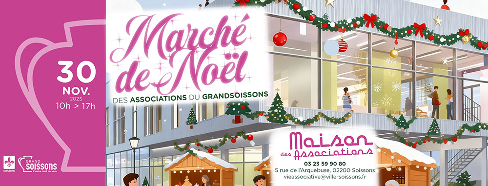 March&eacute; de No&euml;l 2025 &agrave; la maison des associations