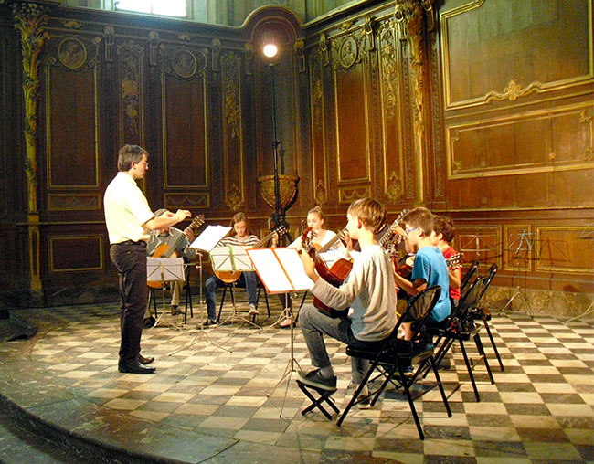 Les &eacute;l&egrave;ves du conservatoire de musique &agrave; la f&ecirc;te de la musique